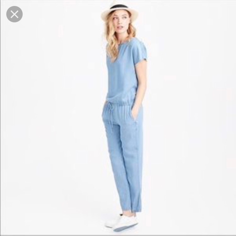 J.Crew Chambray Jumpsuit